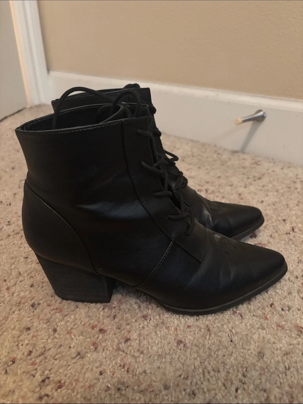 YRU Black Aura Celestial Booties moon witch Halloween 8